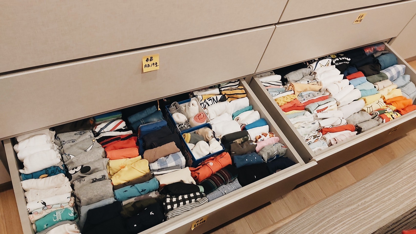 小孩衣服整理技巧