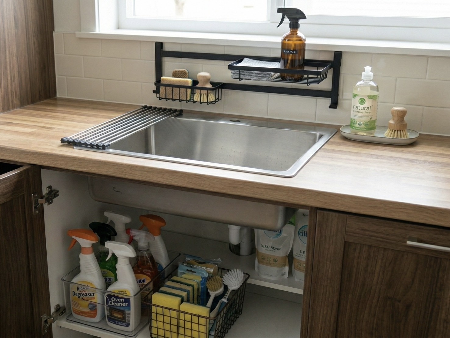 廚房收納技巧 4：充分利用收納空間