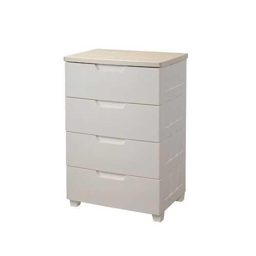 日本IRIS天板五層收納櫃-米色